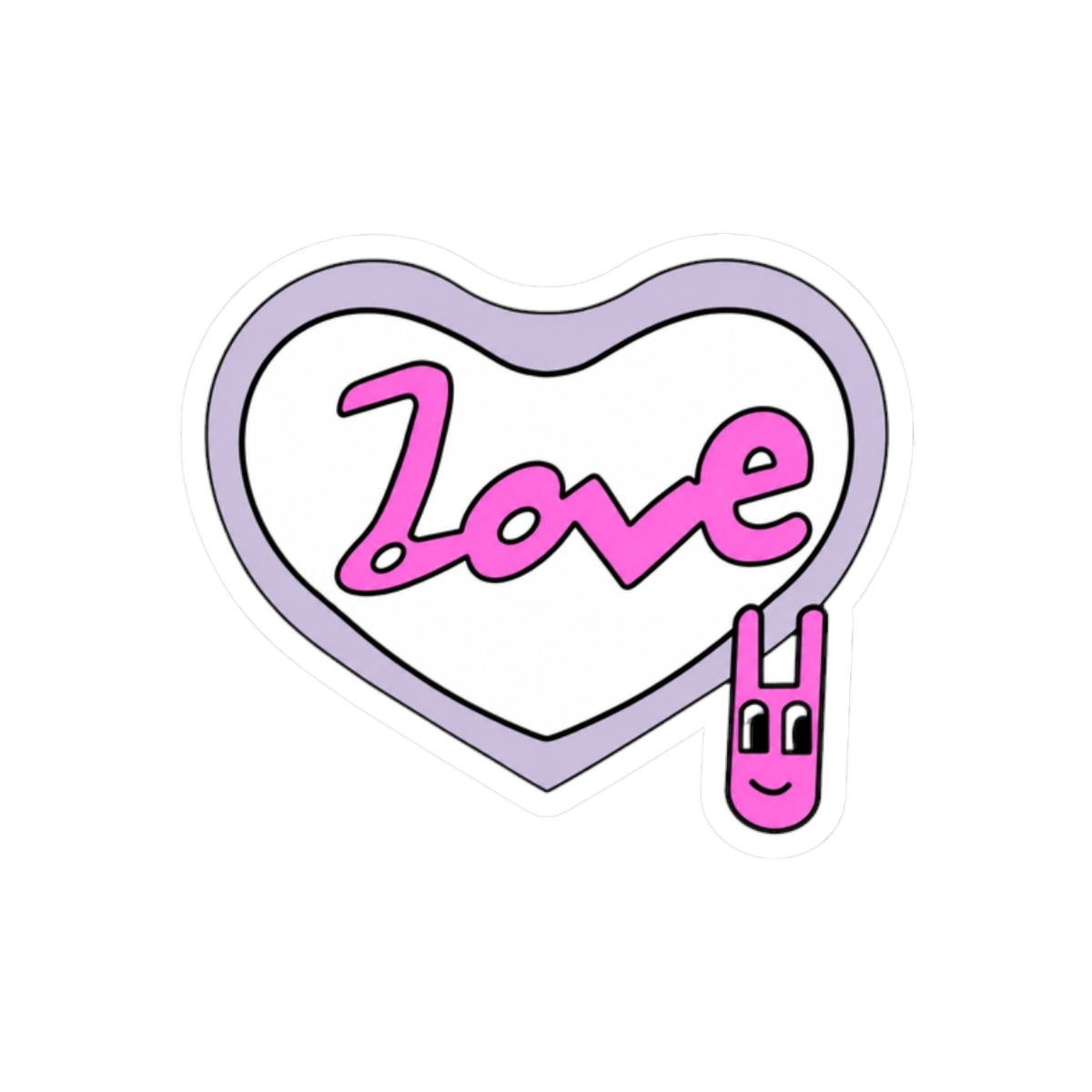 Marina Kirarazaka LOVE - Takopi's Original Sin Sticker - alternate angle 3, merchandise