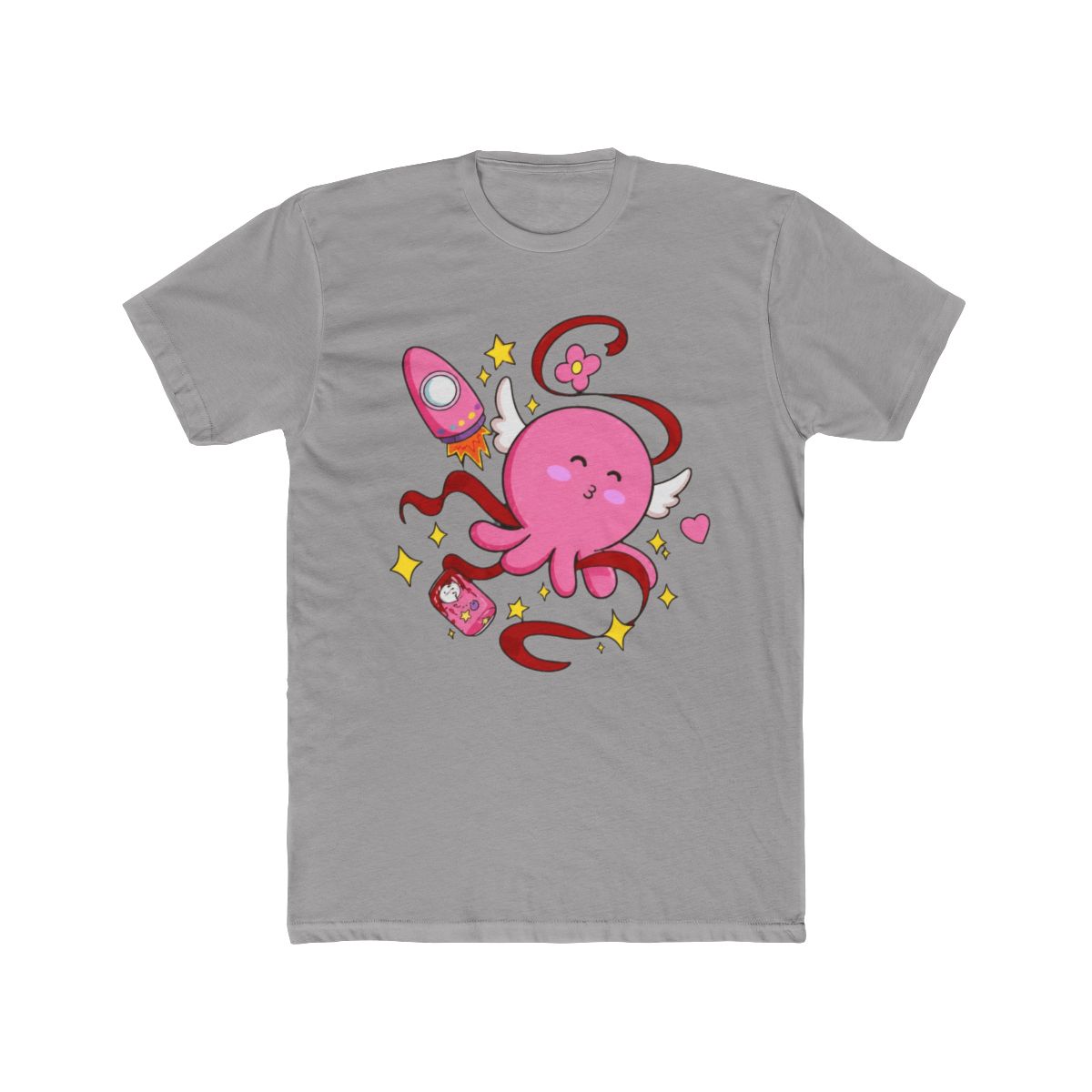 Takopi's Original Sin Anime Takopi T Shirt for Men Round Collar Cotton T Shirts Short Sleeve Tee Shirt with Cute Octopus Design - TikTok Shop - Official T-Shirts merchandise