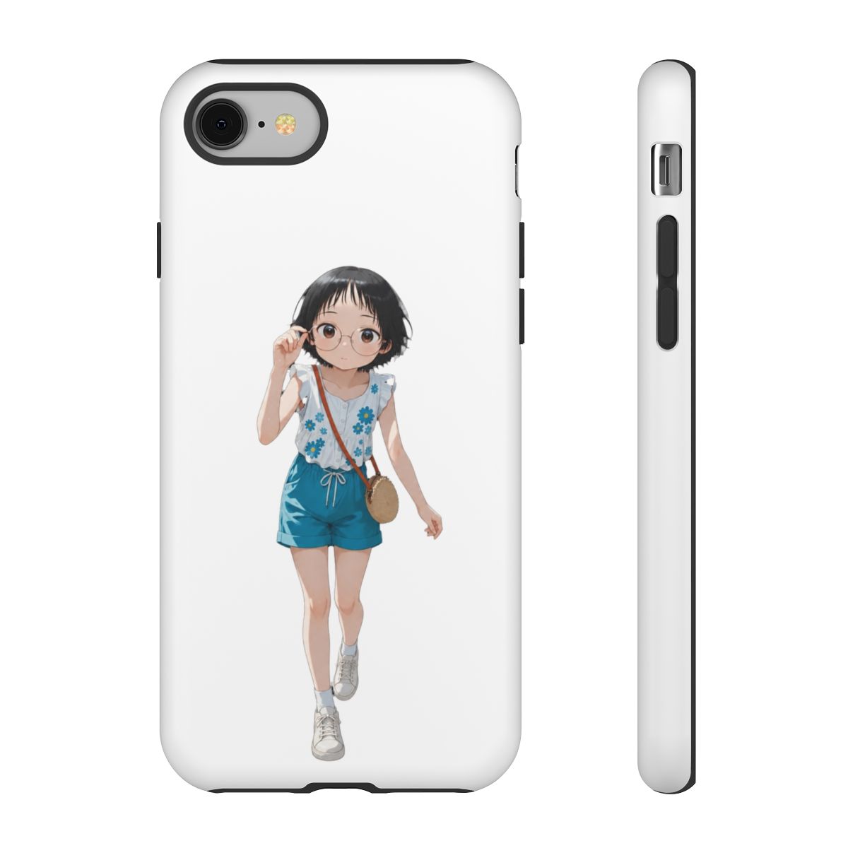 Shizuka Kuze Bamboo Forest Walk Takopi Original Sin Anime Girl Iphone Case | Takopi's Original Sin - alternate angle 3, merchandise