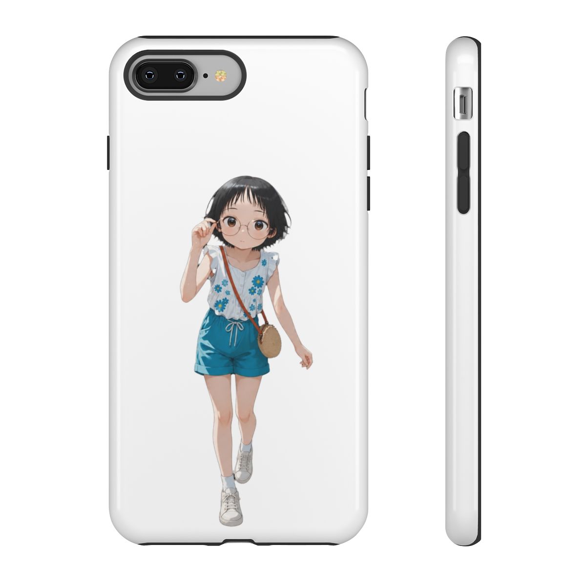 Shizuka Kuze Bamboo Forest Walk Takopi Original Sin Anime Girl Iphone Case | Takopi's Original Sin - alternate angle 4, merchandise